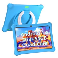 SGIN 10.1" Kids Tablet Android 13 2GB  64GB Quad-Core Google WIFI Bluetooth