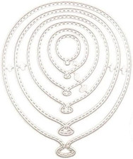 Balloons Cutting Dies for Card Making, Cutting Dies Cut Stencils for DIY Scrapbo