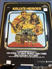 Kelly's Heroes 1970 Vintage Double CED Videodisc