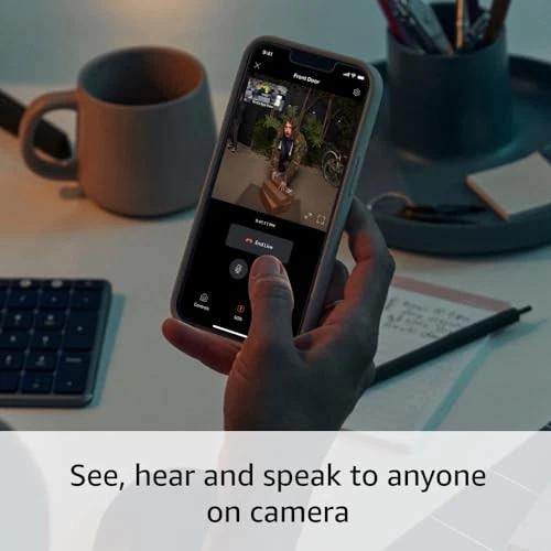 AMAZON RING BATTERY DOORBELL PRO (NEWEST MODEL) 5F79E9 - WHITE - Image 4 of 4