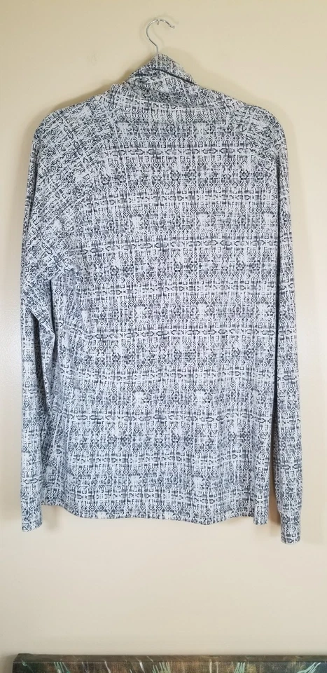 AMERICAN RAG Embudo CUELLO MANGA LARGA LIGERO JERSEY MUJER GRANDE Bolsa Pkt Foto 2 de 3