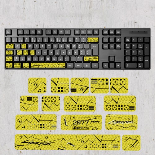 Anti-Slip Mechanical Keyboards Keycap Sticker For Universal Keyboards Gamer _fe - Zdjęcie 4 z 24
