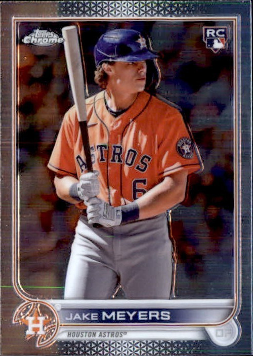 Jake Meyers 2022 Topps Chrome Sonic Rookie Card #114