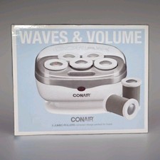 Conair Waves And Volume Hot Hair Rollers TS7XN 5 Jumbo Rollers Brand New