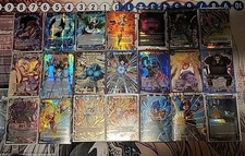 Lot Of 60 Dragon Ball Super Masters Cards Super Rare, Rare, Ect. Near Mint