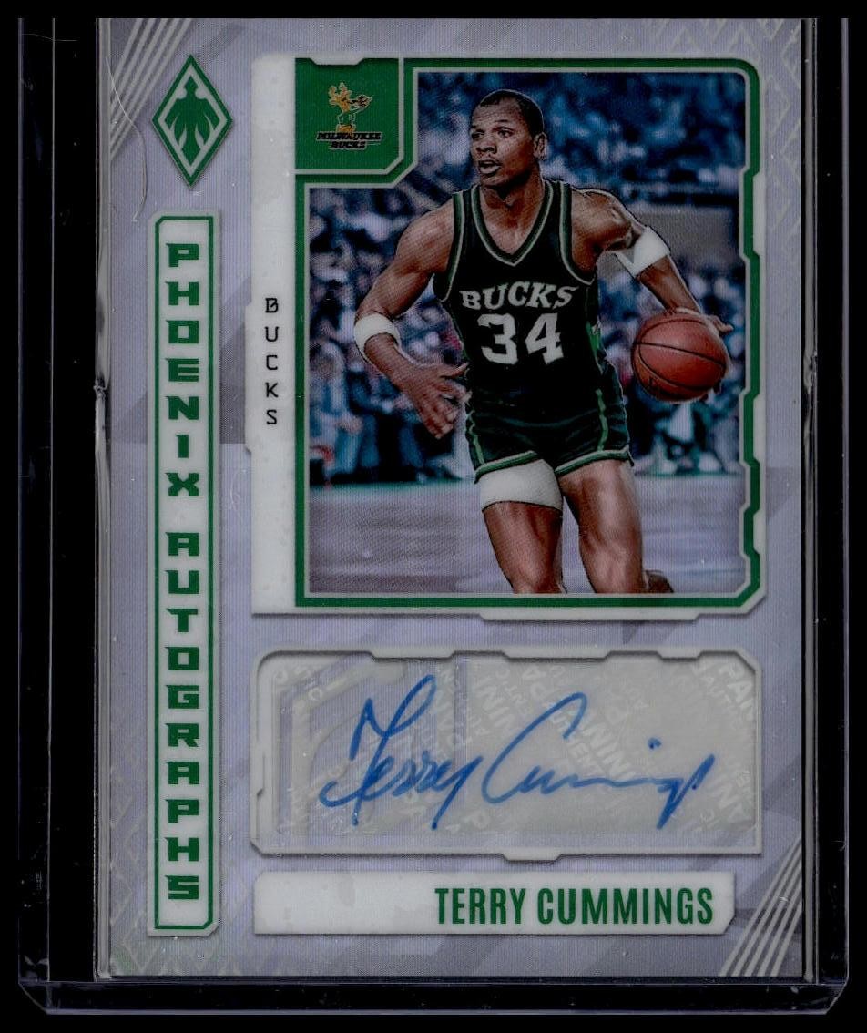 2023-24 Panini Phoenix #PA-TCU Terry Cummings Phoenix Autographs
