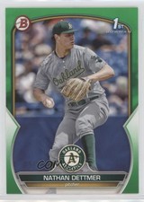 2023 Bowman Draft Green 5/99 Nathan Dettmer #BD-146 11s9