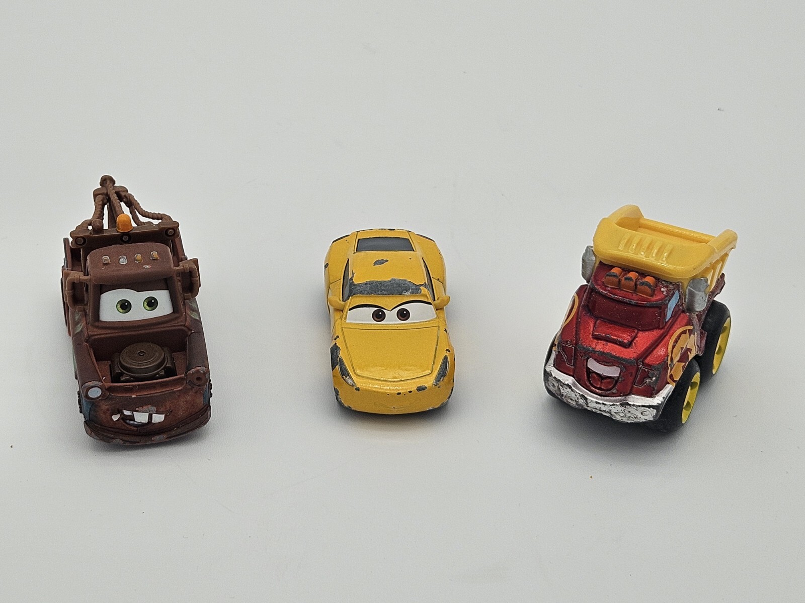 Disney Die Cast Cars, Set Of 3