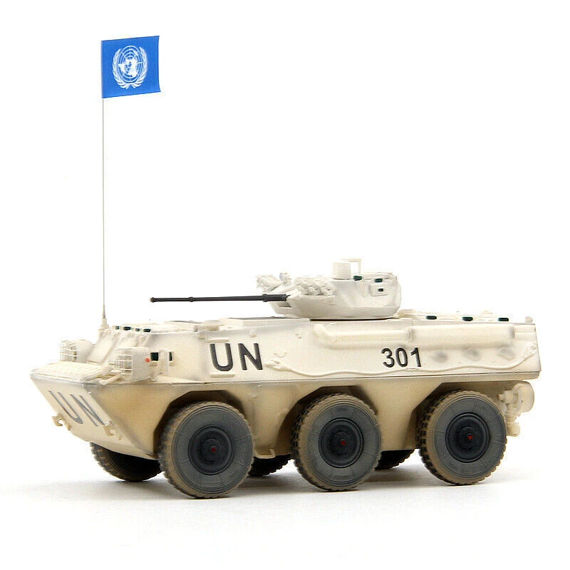 UNISTAR 1/72 China 92B Wheeled Armored Vehicle United Nations Peacekeeping Model - Image 3 of 4