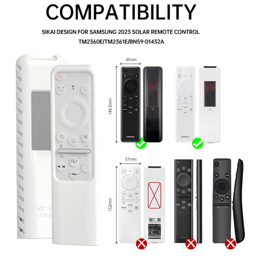 Case for Samsung BN59-01432A TM2360E TM2361E 2023 Solar Voice Smart TV Remote - Picture 8 of 28