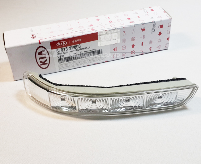 KIA 11~14 Sorento Outside Mirror Left Side Signal Lamp Genuine OEM ...