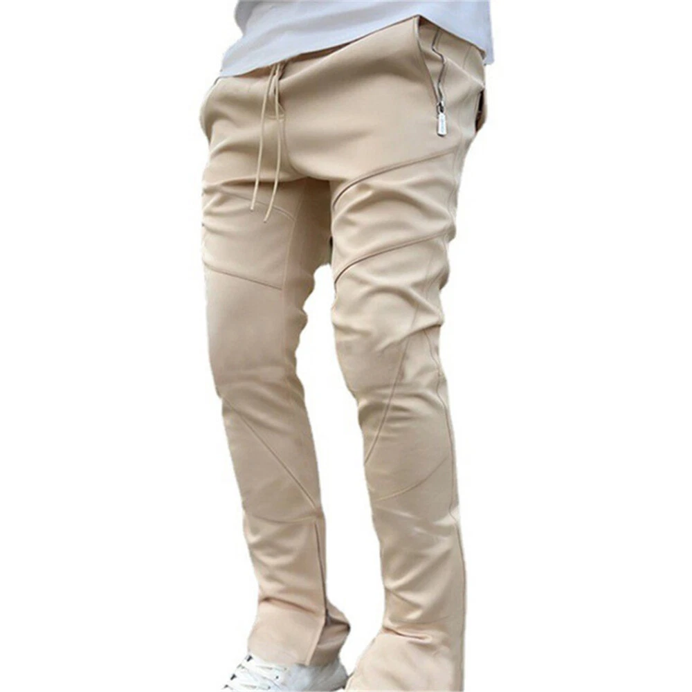 Mens Sweatpants Slim Pants Workout Joggers Sports Casual Hip Hop Trousers