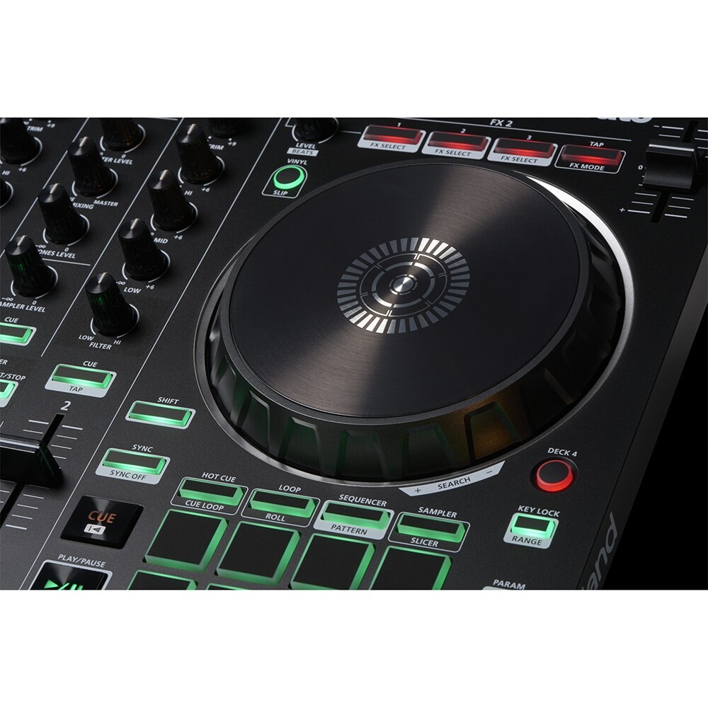 Roland DJ-202 2-Channel DJ Controller with Serato DJ Intro
