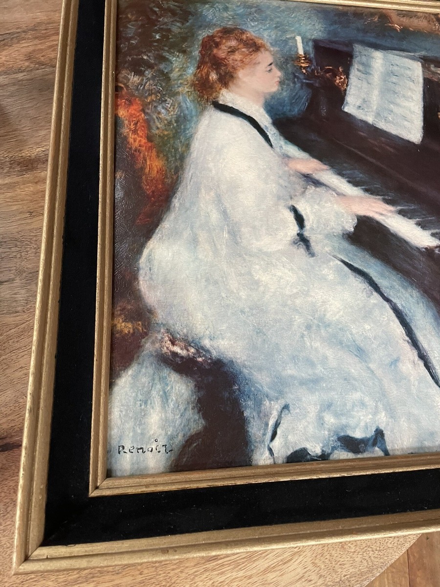 Framed Lady by the Piano by Renoir #204 16x20 | eBay
