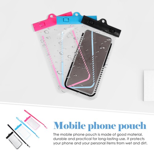 4 Count Waterproof Mobile Phone Bag Cell Pouch Cellphone Dry Case - Picture 2 of 12