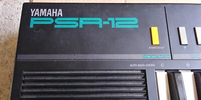 YAMAHA PSR-12 電子キーボード Yamaha Psr-12 Vintage 49 Keys Keyboard Synthesizer No