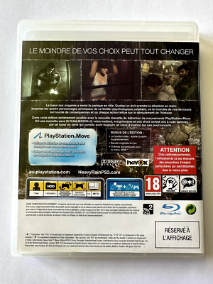 Sony PlayStation 3 Game (PS3) Heavy Rain Move Edition (Gebraucht) in Lüchingen für CHF 3 – mit