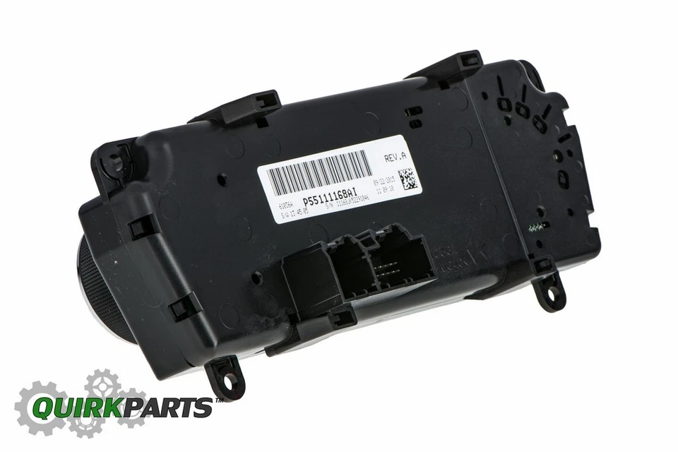 2011-2013 JEEP WRANGLER MOPAR A/C HEATER CLIMATE CONTROL MOPAR OEM 55111168AI - Image 4 of 4