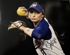 BAYLEE KLINGLER SIGNED 8x10 PHOTO WASHINGTON HUSKIES SOFTBALL AUTOGRAPH COA BAYLEE KLINGLER SIGNED 8x10 PHOTO WASHINGTON HUSKIES SOFTBALL AUTOGRAPH COA