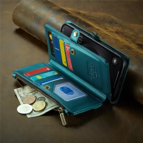 For iPhone 16 15 14 13 12 Pro Max Plus Case Wallet Leather ZIP Bag Strap Cover - Picture 84 of 84
