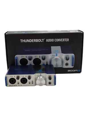 Thunderbolt Zoom TAC-2R Zweikanal Audio Interface Blau