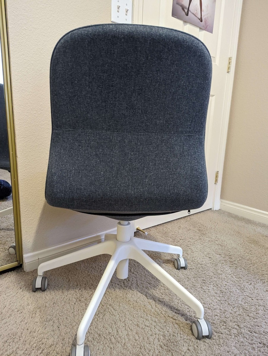 LANGFJALL Ikea office chair in blue | eBay