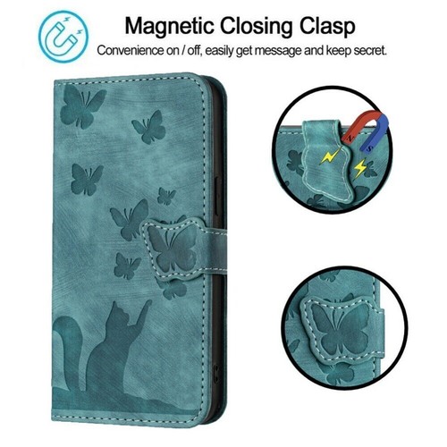 For iPhone 16e 16 15 14 13 12 Pro Max Plus Leather Wallet Case Flip Magent Cover - Picture 41 of 73