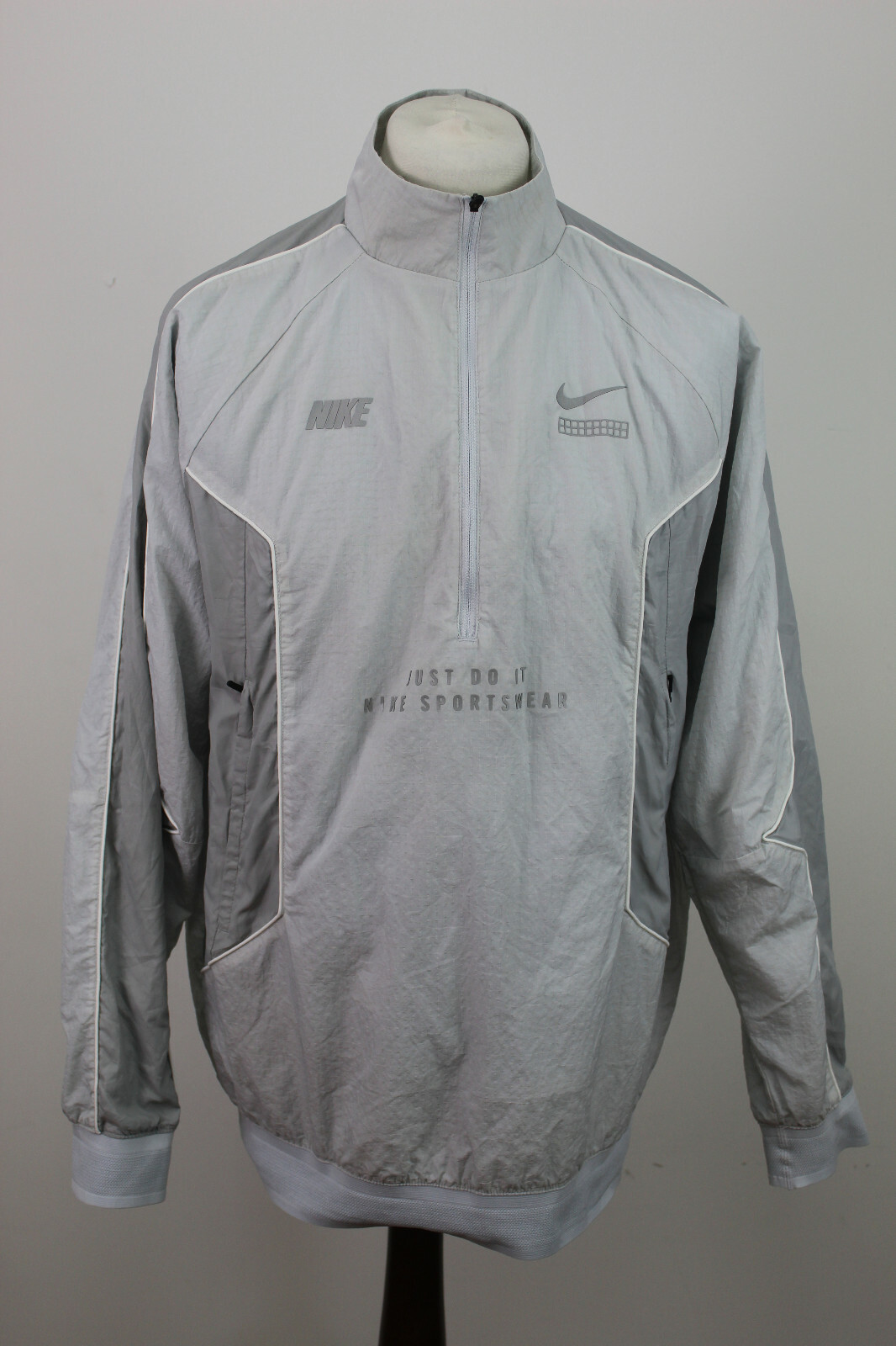 SACAI X NIKE NIKE maglione vintage mezza zip giacca taglia S