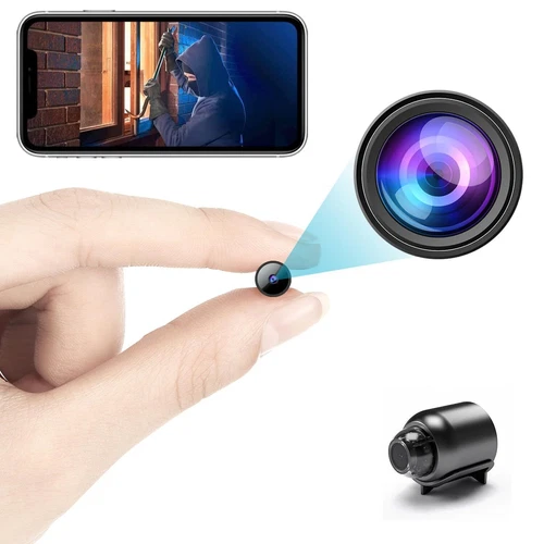Mini Wifi Camera HD 1080P Home Security Camcorder Night Vision Micro Smart Cam - Picture 8 of 15