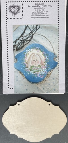 Tole Pattern Packet:  Blossom Bunny + Wood Surface by Jamie Mills-Price - Picture 1 of 5