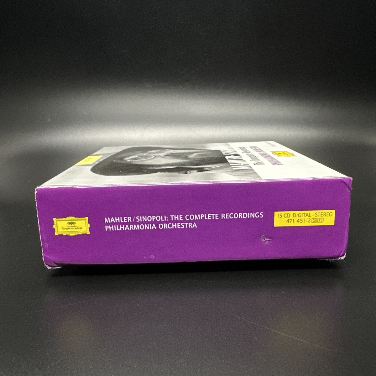 Mahler Complete Recordings 10 Symphonies, Sinopoli [DG 15 CD Box