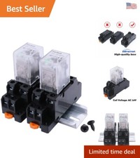 LED Indicator Electromagnetic Power Relay - Premium Quality - Screw Connector