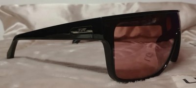 Quay Sunglasses NIGHTFALL CURVE Black Frame/BrownPink Lens  display picture 3