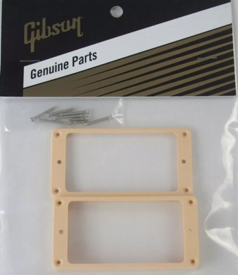 GIBSON® Historic Pickup Ring Set Genuine Les Paul Cream Creme / R9