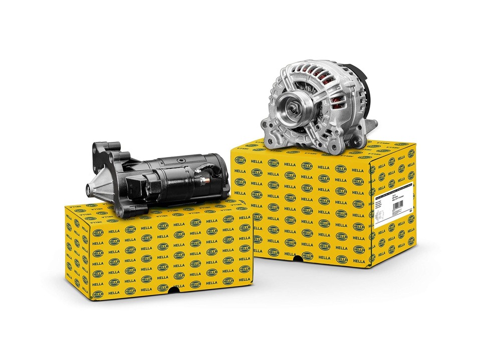 HELLA Démarreur 8EA 012 528-591 12V 1.1kW - Compatible VW Polo