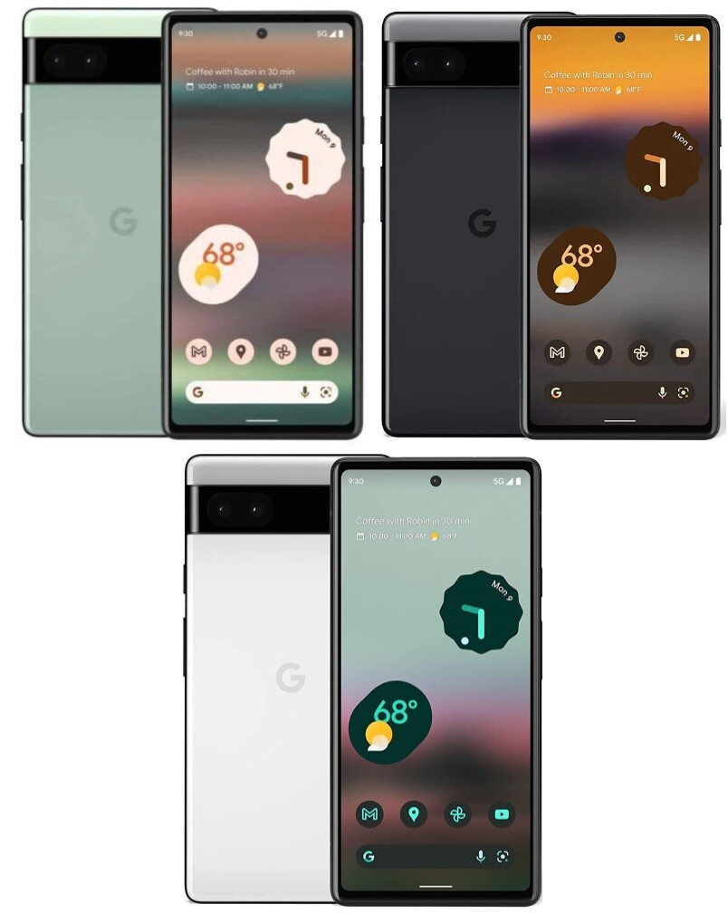 Google Pixel 6A 128GB Smartphone | Android | 6.1 in | 6 GB Google Pixel 6A 128GB Smartphone | Android | 6.1 in | 6 GB