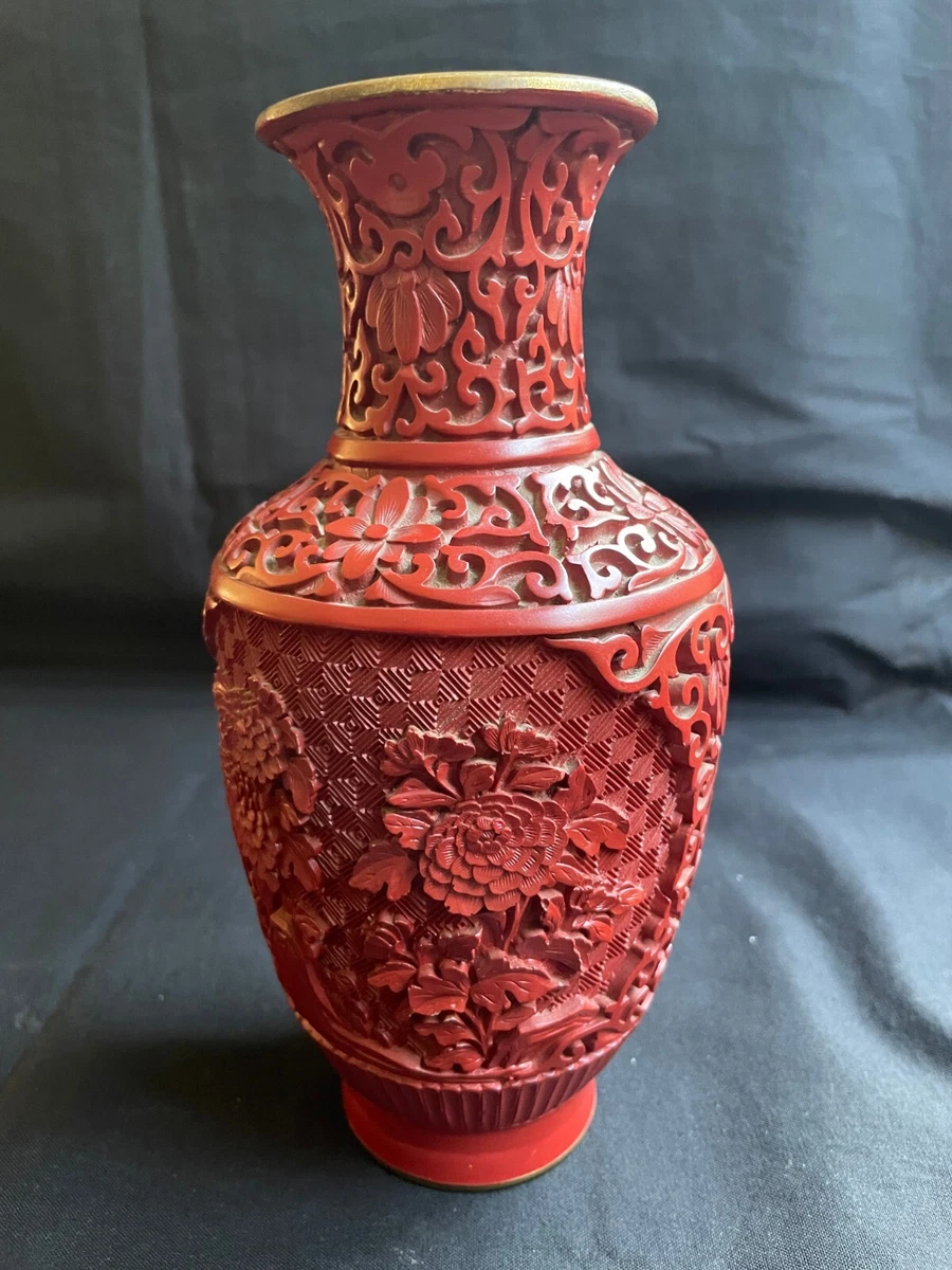 红色1850-1899 中国古董花瓶| eBay