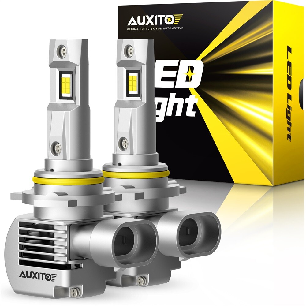 AUXITO 2/4x 9012 HIR2 LED Headlight Bulb Xenon White High LOW Beam Bright White