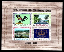 Jamaica 257a, MNH. 8th British Empire and Commonwealth Games, 1966. Flag. x45301