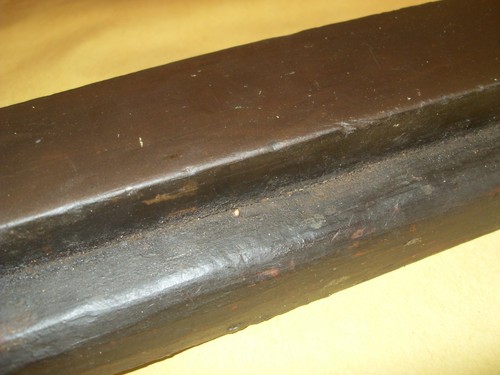 Brown Colour Sharpening Stone - As Photo's. Approx. 8 3/8" x 1 3/4" NO Lid - Picture 4 of 4