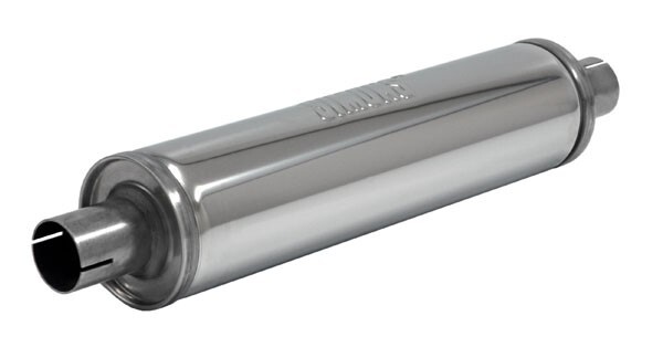 Échappement universel sport inox Simons Midi 45 mm pour tuning auto