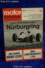 Engine Review 10/67 Volvo 123GT BMW 1600-2