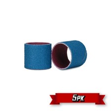 Precision Abrasives Spiral Band, 2" x 1-1/2", 50 Grit, Zirconia {5pk}