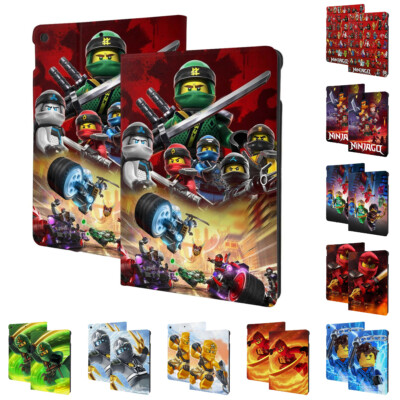 Ninjago Movie Auto Wake/Sleep Cover Stand Smart Case for iPad 9/8/7th Air 3 Pro