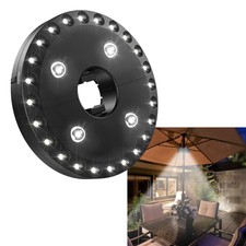Qpau Patio Umbrella Light 3 Lighting Modes Cordless 28 Led Lights At 200 Lumens For Sale Online Ebay