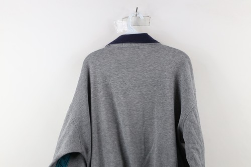 Vtg 90s Pierre Cardin Mens L Distressed Spell Out Warm Up Track Tennis Jacket - Picture 12 of 13