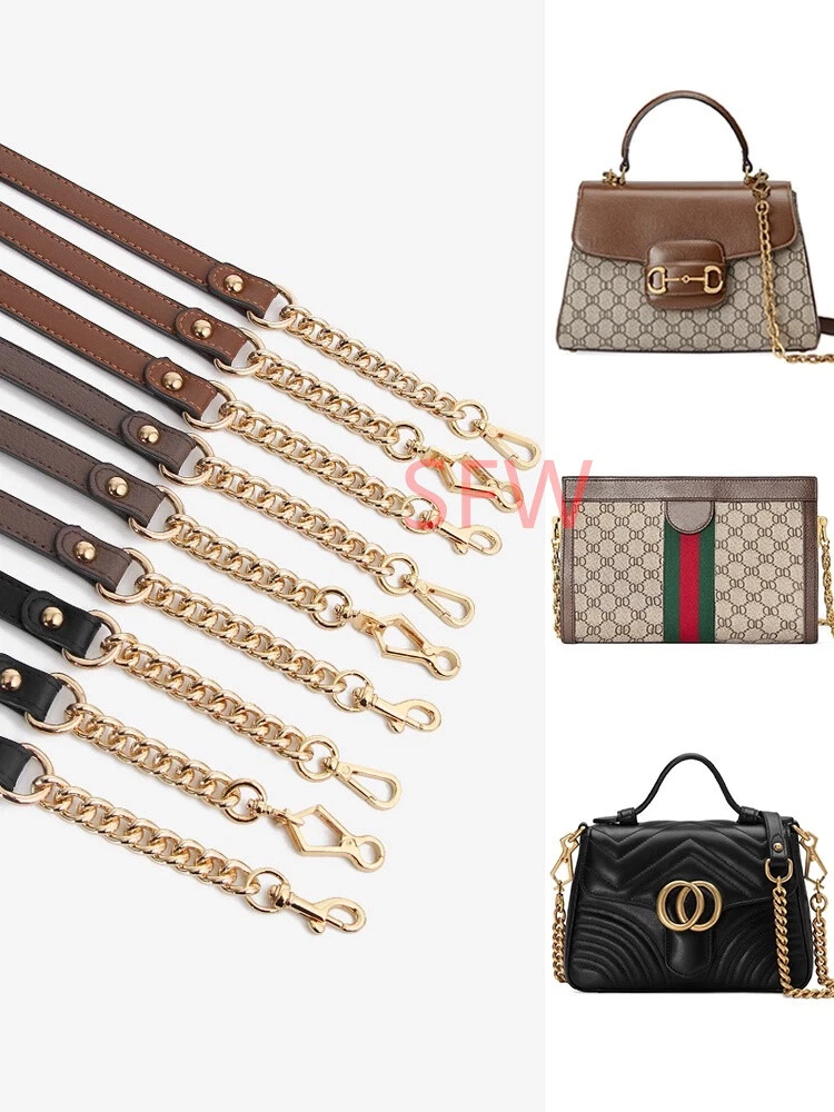 Bracelet de remplacement épaule bandoulière cuir pour Gucci 1955/ Ophidia/Marmont G