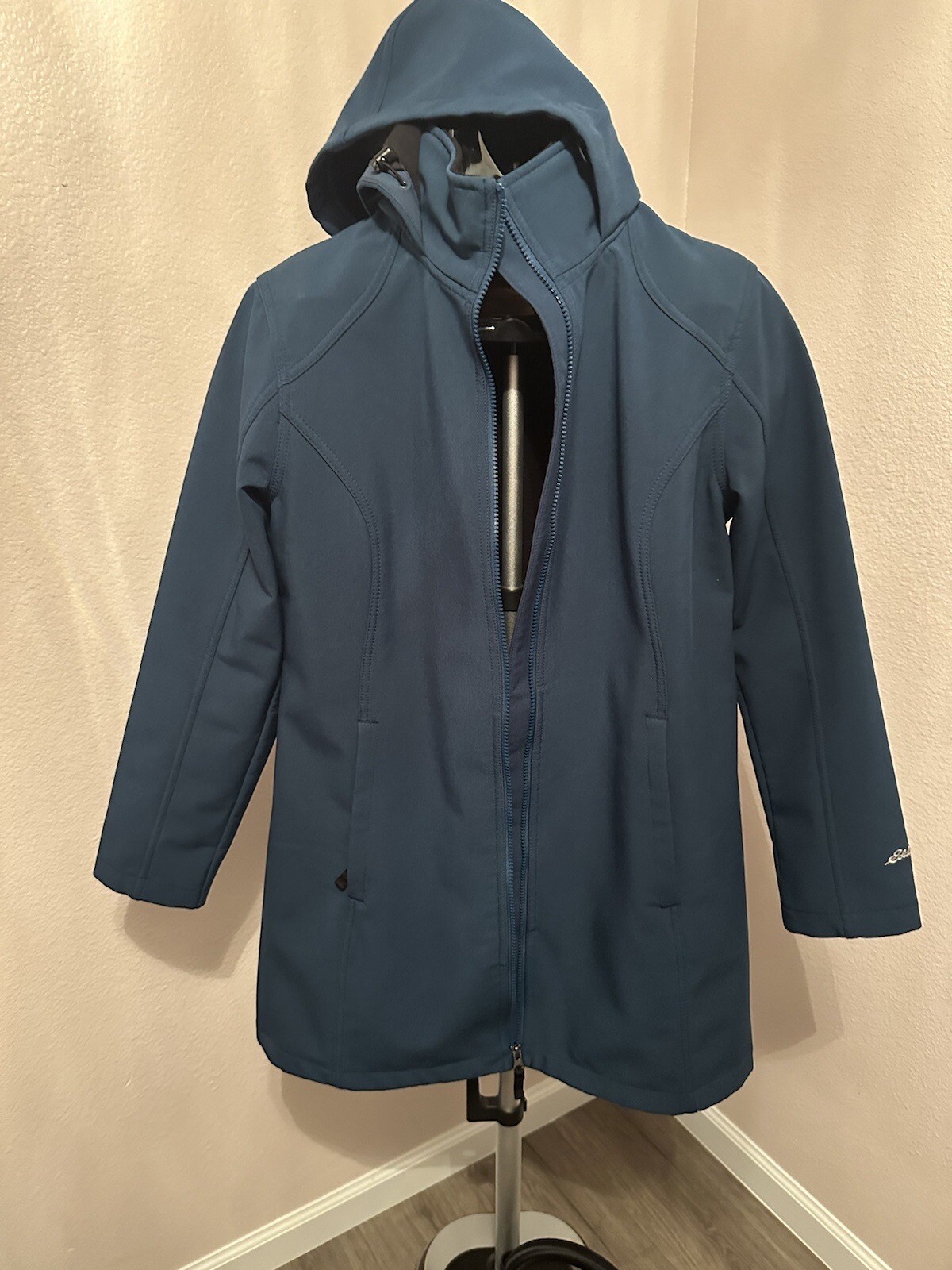 Eddie Bauer Windfoil Thermal Trench Coat eBay