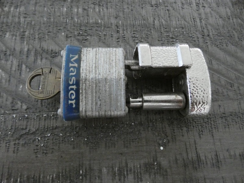 Item 2 MASTER LOCK MODEL #37 & KEY