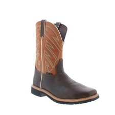 Justin Boots Electrician 11" Steel Toe Mens Brown Wide Work & Safety Boots